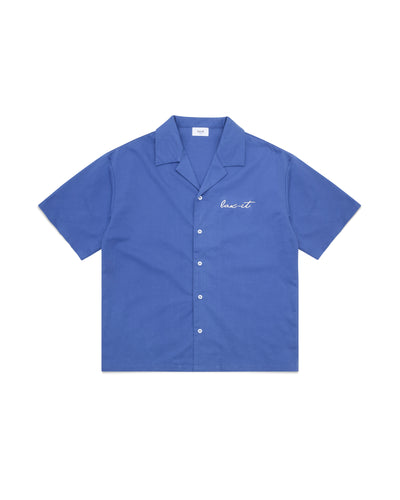 Marian Blue Button-up Shirt